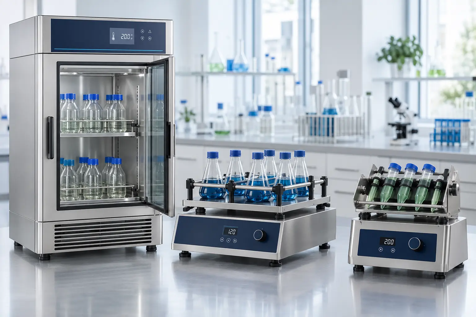 Linha conceitual Fluxo de Laboratório e pesquisa